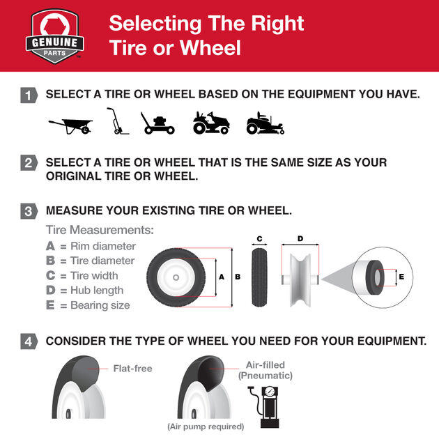 8-inch Wheel Assembly