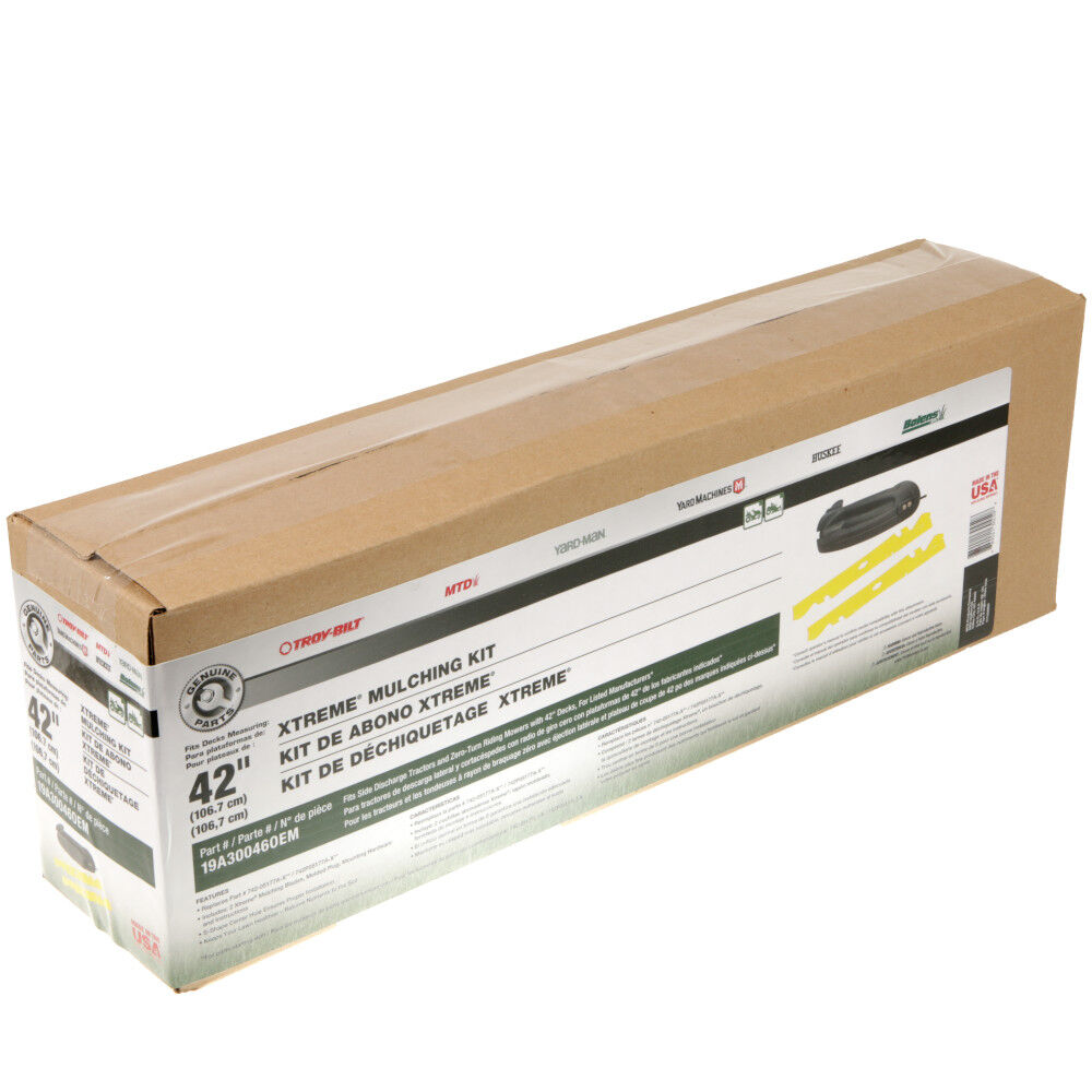 Troy bilt 2025 42 mulching kit