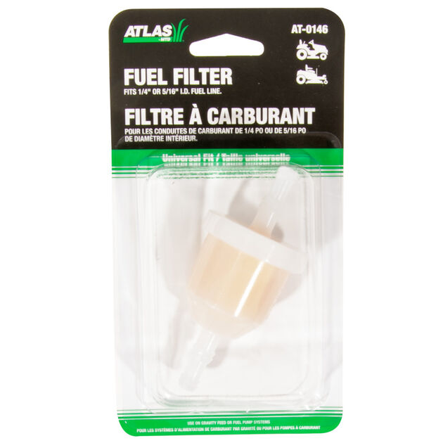 Universal Fuel Filter - Fits 1/4&quot; or 5/16&quot; &#40;inner dimension&#41; fuel lines