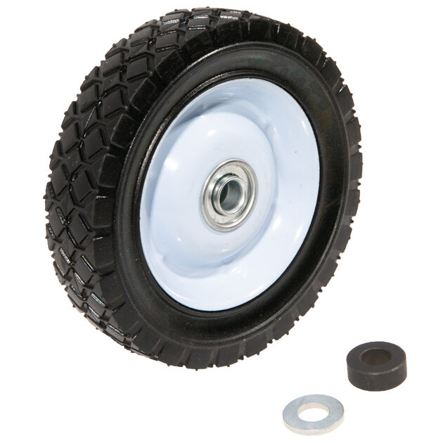 50 lbs. Load Rating. 1-3/8&quot; Hub Length. 1/2&quot; Ball Bearing. Offset Hub. Diamond Tread
