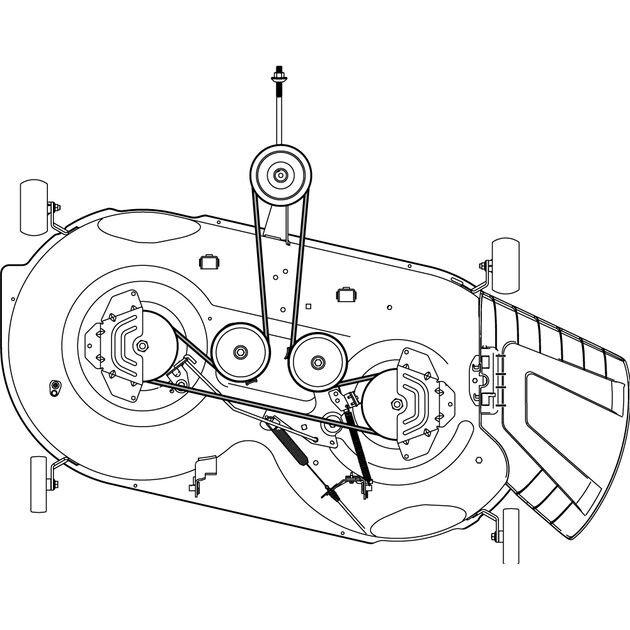 Riding Mower 46inch Deck Belt CMXGZAM501063 MTD Parts