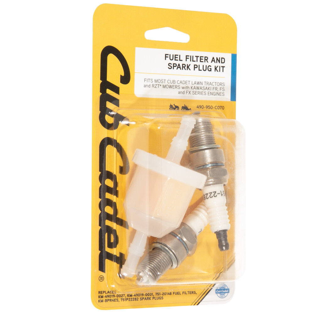 【お気にいる】 Plug Spark & Filter Fuel Kit Parts MTD | 490-950-C070 - オフィス用品