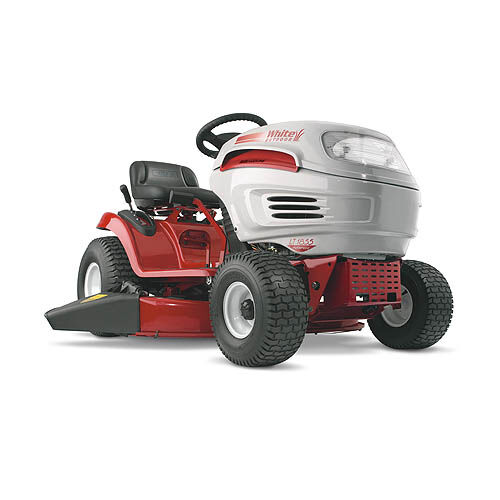 White Outdoor Riding Lawn Mower Model 13AJ606G790 MTD Parts