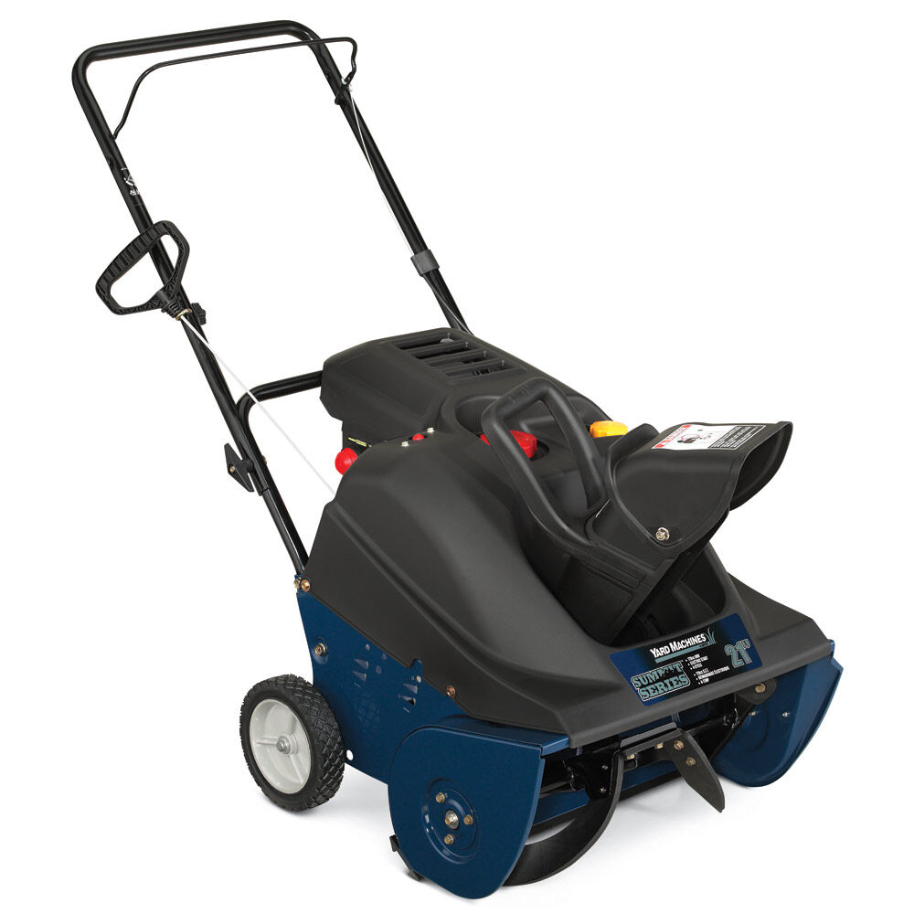 Yard machine store snow thrower