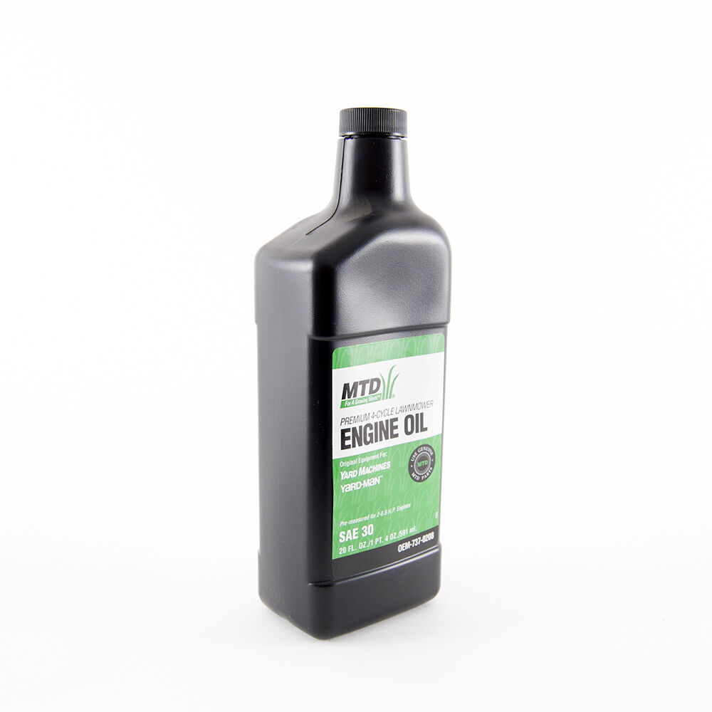 Yardman lawn mower oil type clearance