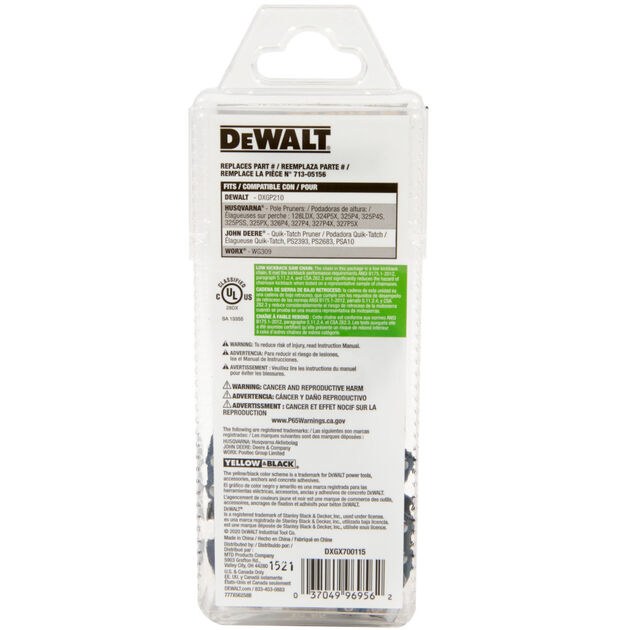 10 in. Gas Saw Chain