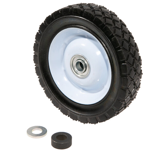 50 lbs. Load Rating. 1-3/8&quot; Hub Length. 1/2&quot; Ball Bearing. Offset Hub. Diamond Tread