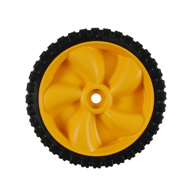 Wheel Assembly, 8 x 1.8 - Yellow