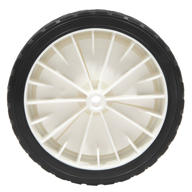 35 lbs. Load Rating. 1-3/8&quot; Hub Length. 1/2&quot; Nylon Bearing. Offset Hub. Diamond Tread.