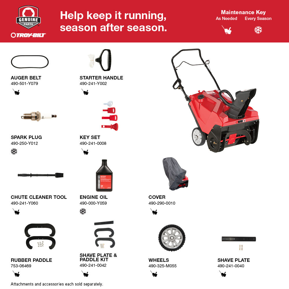 Squall 123R Snow Blower