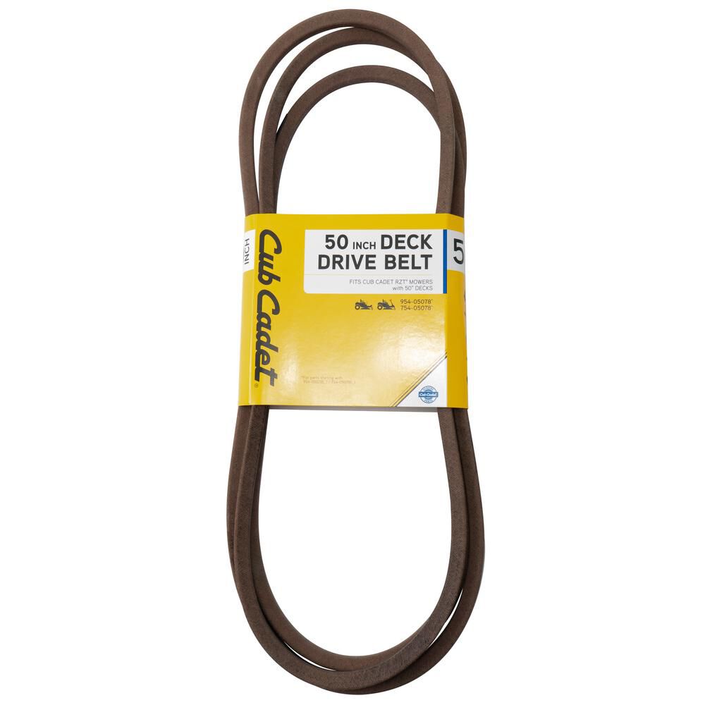 Cub cadet rzt 50 outlet drive belt