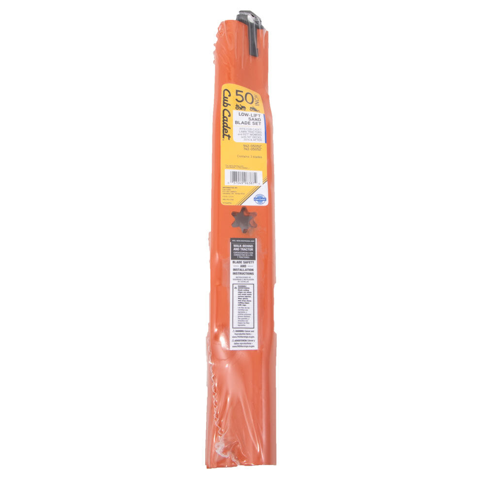 Cub cadet 2025 50 mower blades